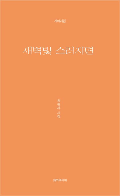 새벽빛 스러지면  : 유귀자 시집