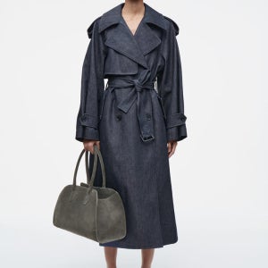 [COS 코스] STUDIO 스몰 볼링백 - 레더 (1230181002)