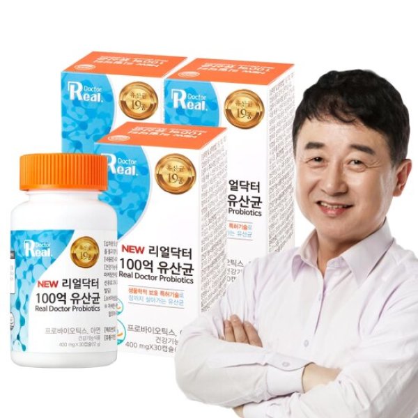 리얼닥터 리얼닥터 포스트바이오틱스 100억 유산균 400mgX30캡슐 3개