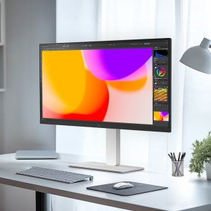LG전자 27UP550N 68cm 4K 모니터 후속 신모델 27US550 27인치 IPS패널 UHD 화이트 피벗 스위블 HDR