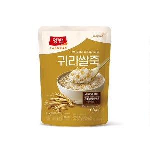 양반 귀리쌀죽 400g (파우치) x 8개