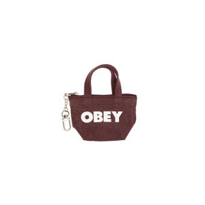 [오베이][OBEY][오베이] PIGMENT TOTEBAG KEYCHAIN 피그먼트 토트백 키체인(ZKAES25011BKX)