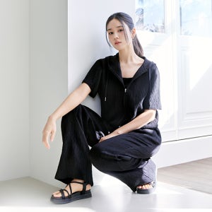 셀렙샵에디션 [최초가 79,900]25SS 럭셔리 플리츠 반팔셋업