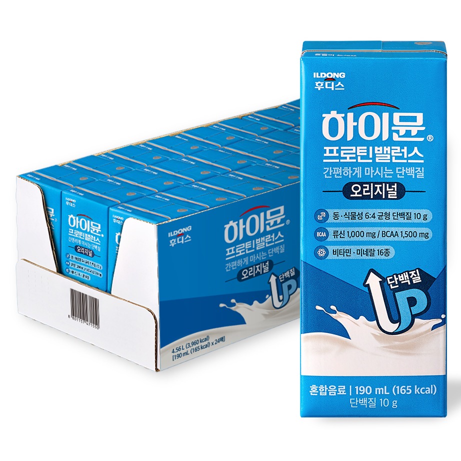 하이뮨 프로틴 밸런스 드링크 RTD  190ml  24개입