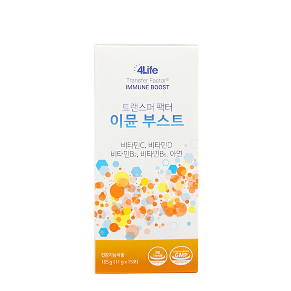 포<b>라이프</b> 포<b>라이프</b> 트랜스퍼 팩터 <b>이뮨</b>부스트 (15포) 상큼한 오렌지맛