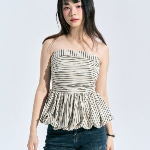 [제로플래닛] 브리짓 벌룬 뷔스티에 [STRIPE] Z25HTP01ST