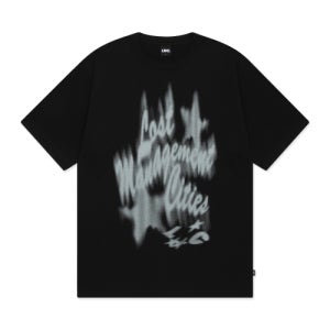 [엘엠씨] BLUR LAYER TEE black 0LM45STS108BLK