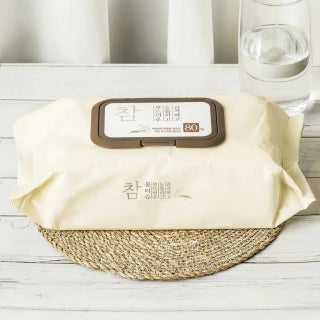 다이소 참 도톰한 물티슈 엠보싱 캡형 80매 두꺼운 물티슈 X12개 1박스 B202503122006 제품 썸네일