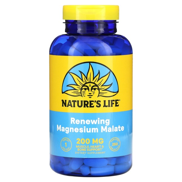 네이쳐스라이프 <b>네이쳐스라이프 마그네슘</b> 말레이트 200mg 250정