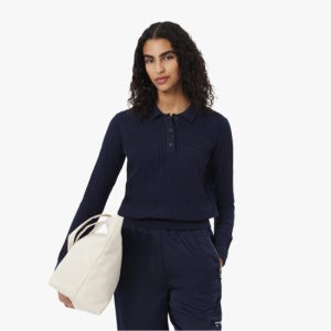 [단 하루 단독 특가]라코스테 공식 여성 울코튼 긴팔 폴로 스웨터 AF9264-55G 166