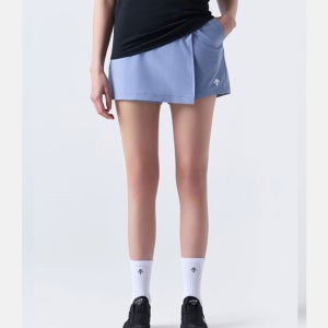 [데상트] 우먼스 4.5인치 랩스커트형 쇼츠 SQ122PHP22