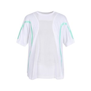 [아디다스]  adidas X 스텔라맥카트니 여성 화이트 라인 반팔티셔츠
