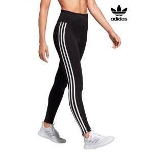 [아디다스]   adidas 여성 D2M 3S HR 레깅스 타이즈_DU2040