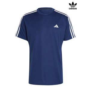 [아디다스]  adidas 트레이닝 에센셜 3S 반팔티셔츠_IB8152
