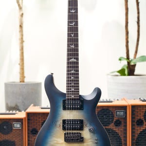 [Outlet 신품(Blem)특가! + 약 10만원 상당 PRS 스트랩 증정!] PRS SE 2025 Model Custom 24-08 Poplar Burl Exotic Wood