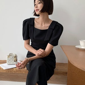 안나 리본 원피스[드레스CXF1]