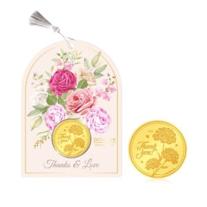 [삼성금거래소] 카네이션 골드 코인 0.2g P0000BKB