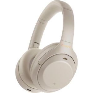 소니 WH-1000XM4 무선 노이즈캔슬링 헤드폰 실버 헤드셋