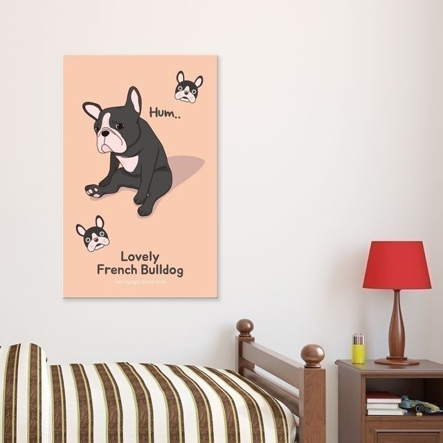 비비디바비디부 강아지 발바닥 액자