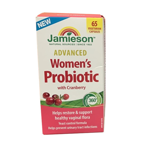 자미에슨 우먼스 여성 <b>프로바이오틱</b> <b>WITH</b> <b>크랜베리</b> 65정