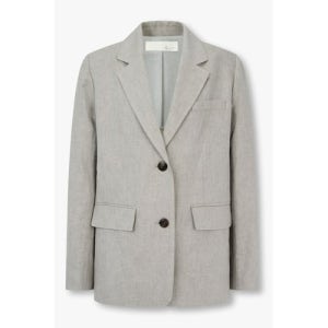 [지컷][25SS]린넨 블렌드 싱글 자켓(7215210302)_7215210302 [갤러리아 한화갤러리아㈜ 광교점]