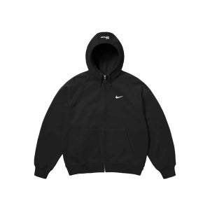슈프림 나이키 SS25 블랙 집업 후드티 SU25188 BLACK 블랙 남성