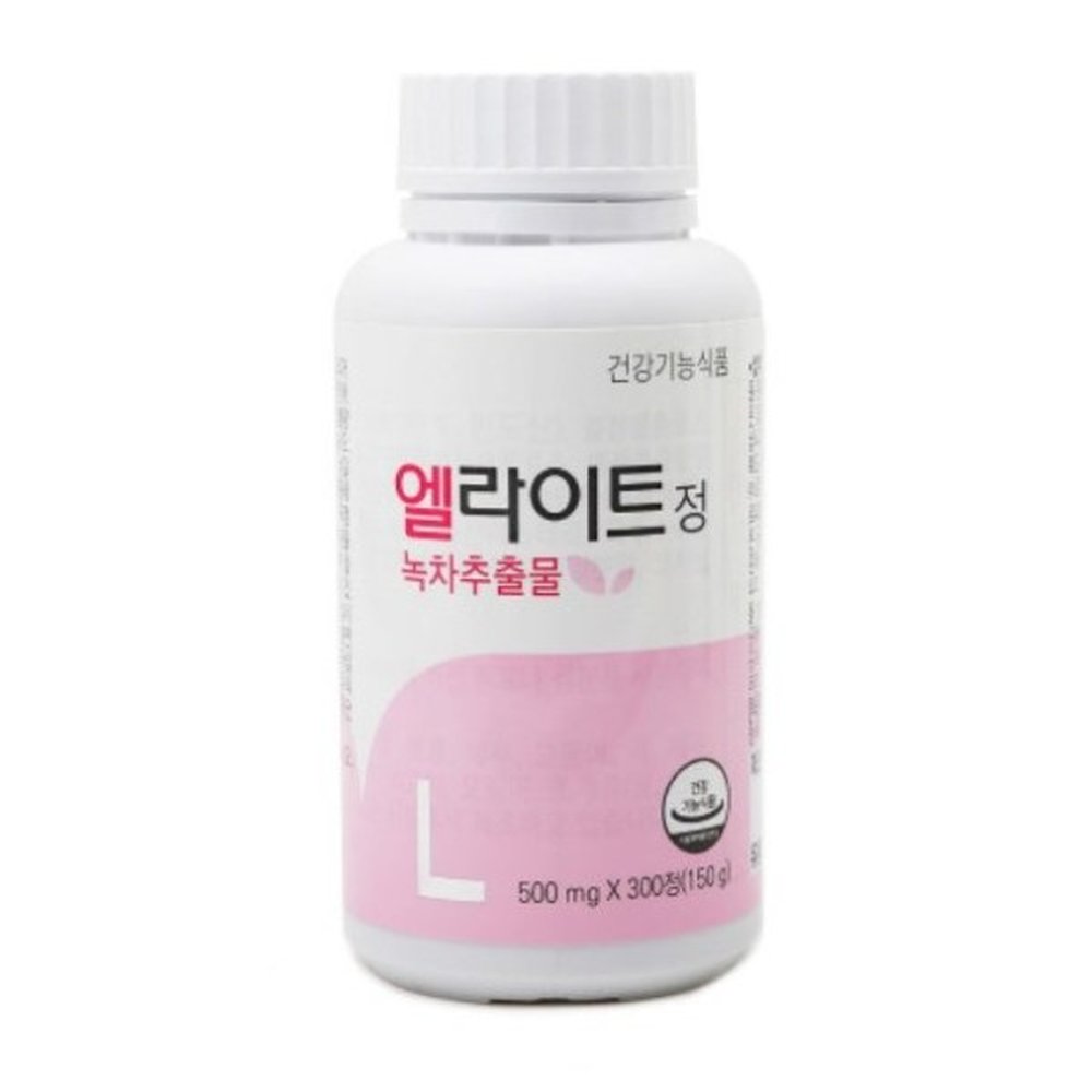 (체지방감소 <b>부종</b> 항산화) 엘라이트정 500mg 300정  1개