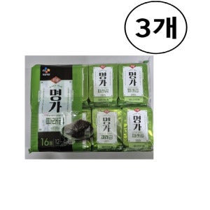 CJ제일제당 CJ 명가 파래김16봉 4g x3개
