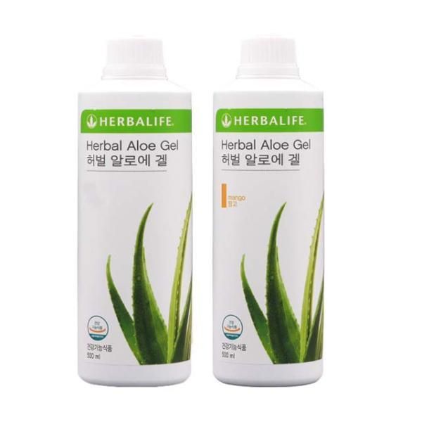 <b>허벌라이프</b> 알로에겔 레몬맛 망고맛 (500ml)  500ml  1개