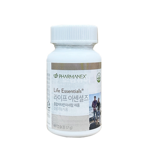 <b>뉴스킨</b> 라이프 이센셜즈 <b>종합</b>비타민미네랄 (60캡슐)
