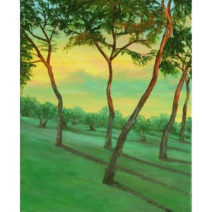 원화작품 배송   [회화/그림]노을나무,감성인테리어, 그림지기
