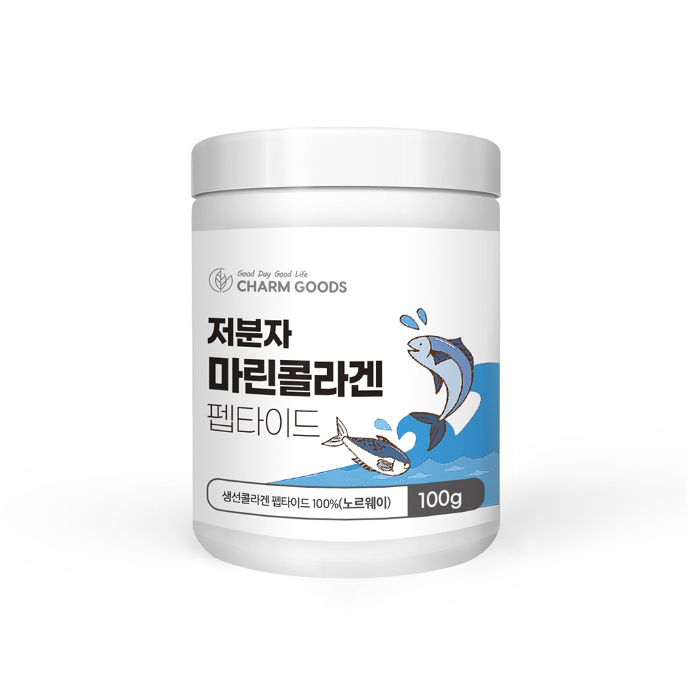 참굿즈 저분자 <b>마린 콜라겐 펩타이드</b> 100g, 2개