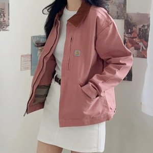 칼하트 여성 루즈핏 캔버스 디트로이트 워크 자켓