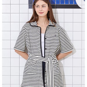 [니티나] 테리 로브 가운 BK/ST N4-CD01-001