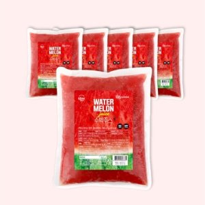 [무료 아이스박스],냉동 수박주스 1kg (5개입) 대상 복음자리
