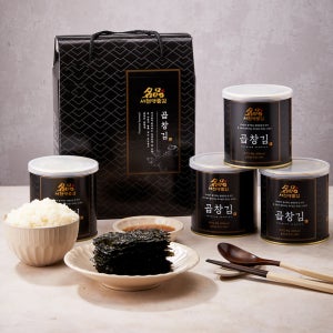 무안 도리포 고급원초로 만든 서천 곱창캔김 선물세트 (40g 4개)