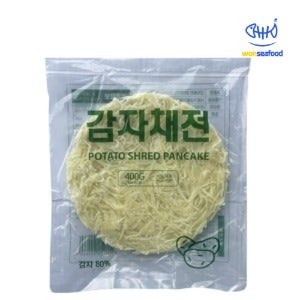 감자채전 25cm 400g x 12개 바삭한 튀김 부침개 반찬