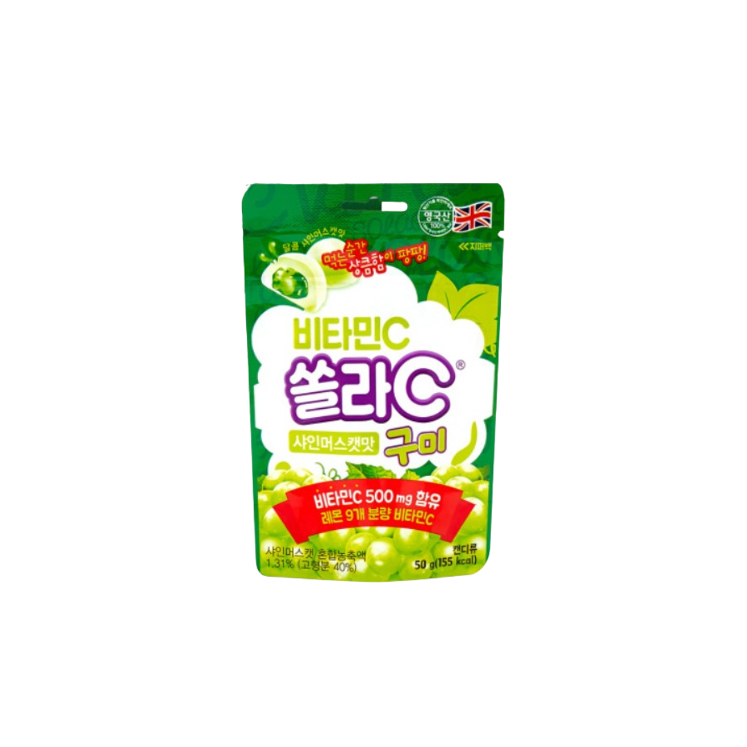 <b>고려은단</b> 쏠라C 구미 샤인머스켓맛 50g 8봉  8개