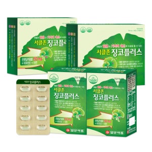 [일양약품] 은행잎추출물 징코 플러스 비타민E 아연 영양제 8개월분 혈액순환 기억력 징코_02