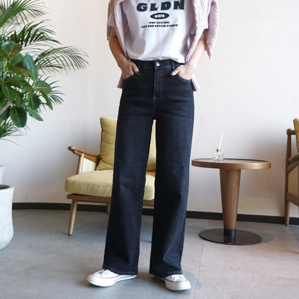 나나진/와이드/빅사이즈/밴딩/스판와이드/cjdqkwl/여자청 찐텐 스판 와이드 데님팬츠 / NA7028NA7029NA7030