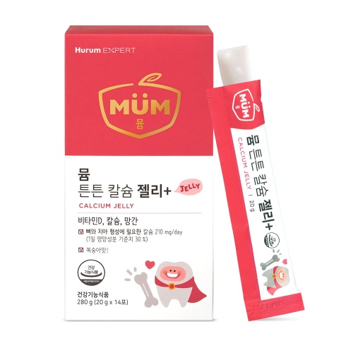 <b>휴럼 성장기</b> 어린이 뮴 튼튼 칼슘 젤리 20g x 14포  280g  1개