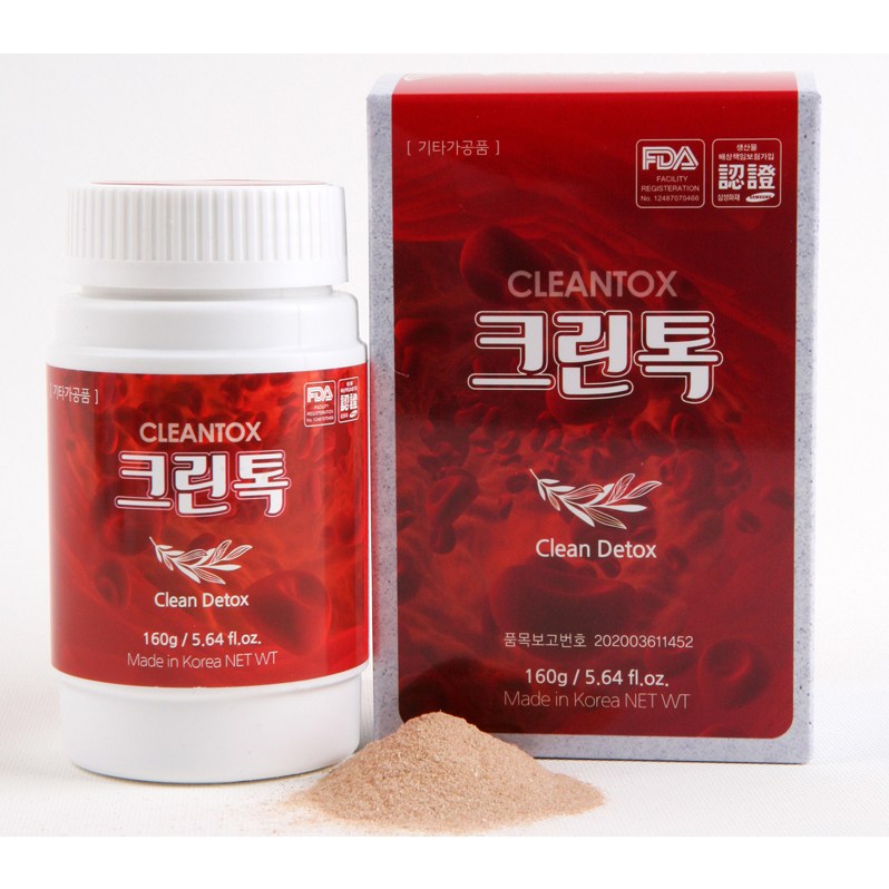 <b>아셀월드</b> 크린톡160g 천연발효 효소 <b>디톡스</b>  160g  1개
