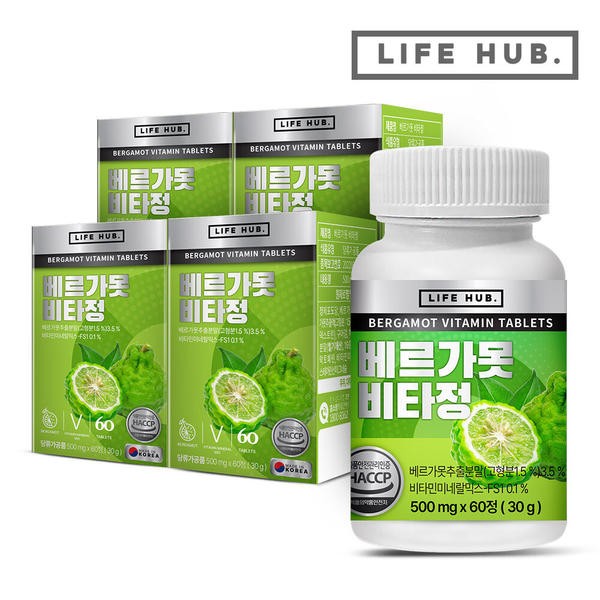 <b>라이프허브</b> 베르가못 비타정  1개