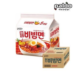 팔도 팔도 비빔면매운맛 130g 40개입