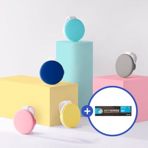 폴라프레쉬 뉴 파스텔 선바이저 차량용 방향제 5종+공용 리필 10개입