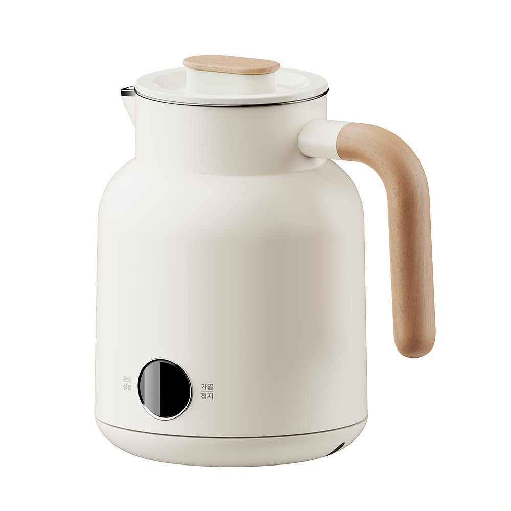 DAROOM 멜로우 전기포트 퓨어 바닐라