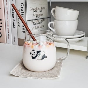 판다 항아리 머그 550/400ml 빅사이즈컵, 아도테이블