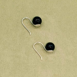 [마르타] 마르타 에그 오닉스 귀걸이