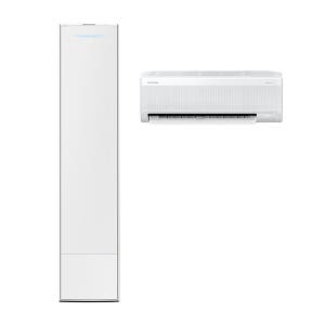 [삼성]AI 무풍콤보 갤러리 에어컨 56.9㎡+18.7㎡[17평+6평] (60개월 약정, 등록비면제)