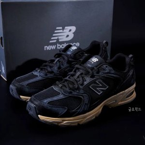 뉴발란스 530 빈티지 운동화 블랙 MR530BMS